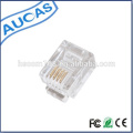 Jack rj45 modular / plug in jacks / 6p4c rj45 jack